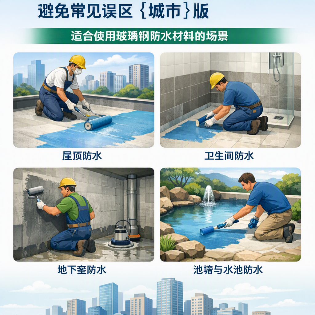 玻璃钢防水材料施工注意事项，避免常见误区 哈密 版