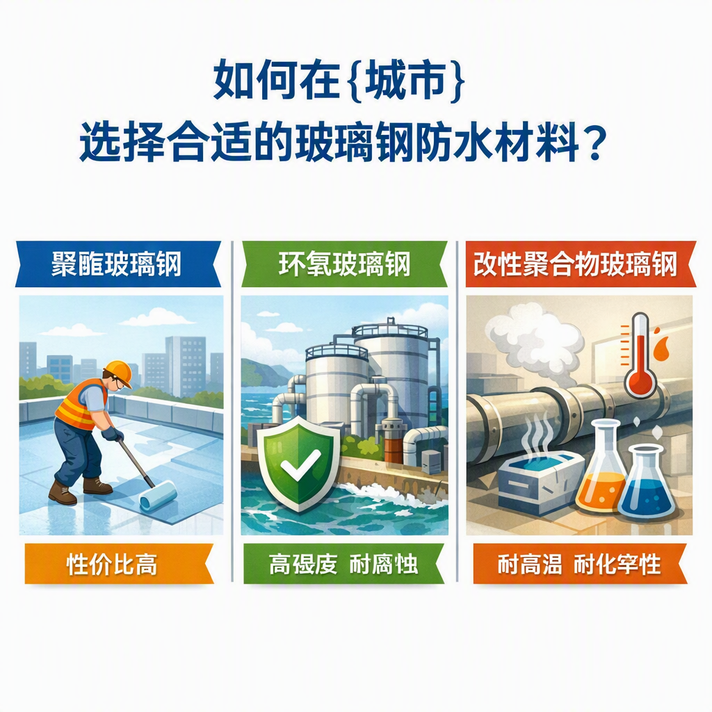 如何在哈密选择合适的玻璃钢防水材料？