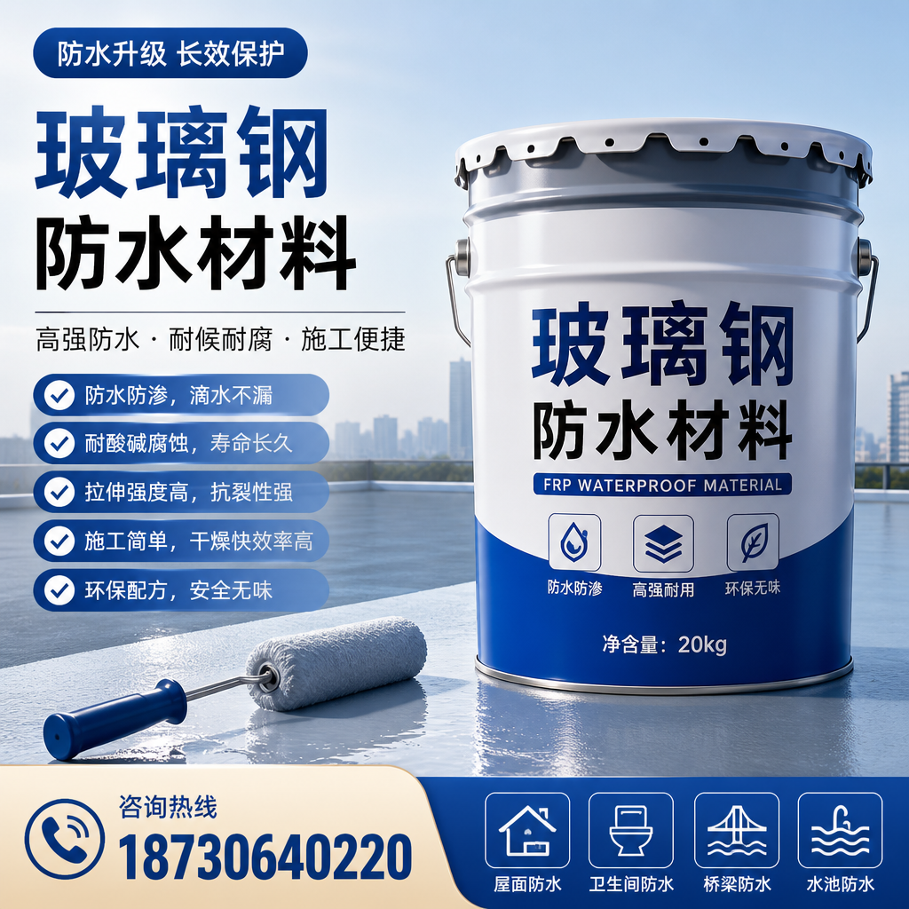 专家解析：玻璃钢防水材料的市场前景分析在 哈密