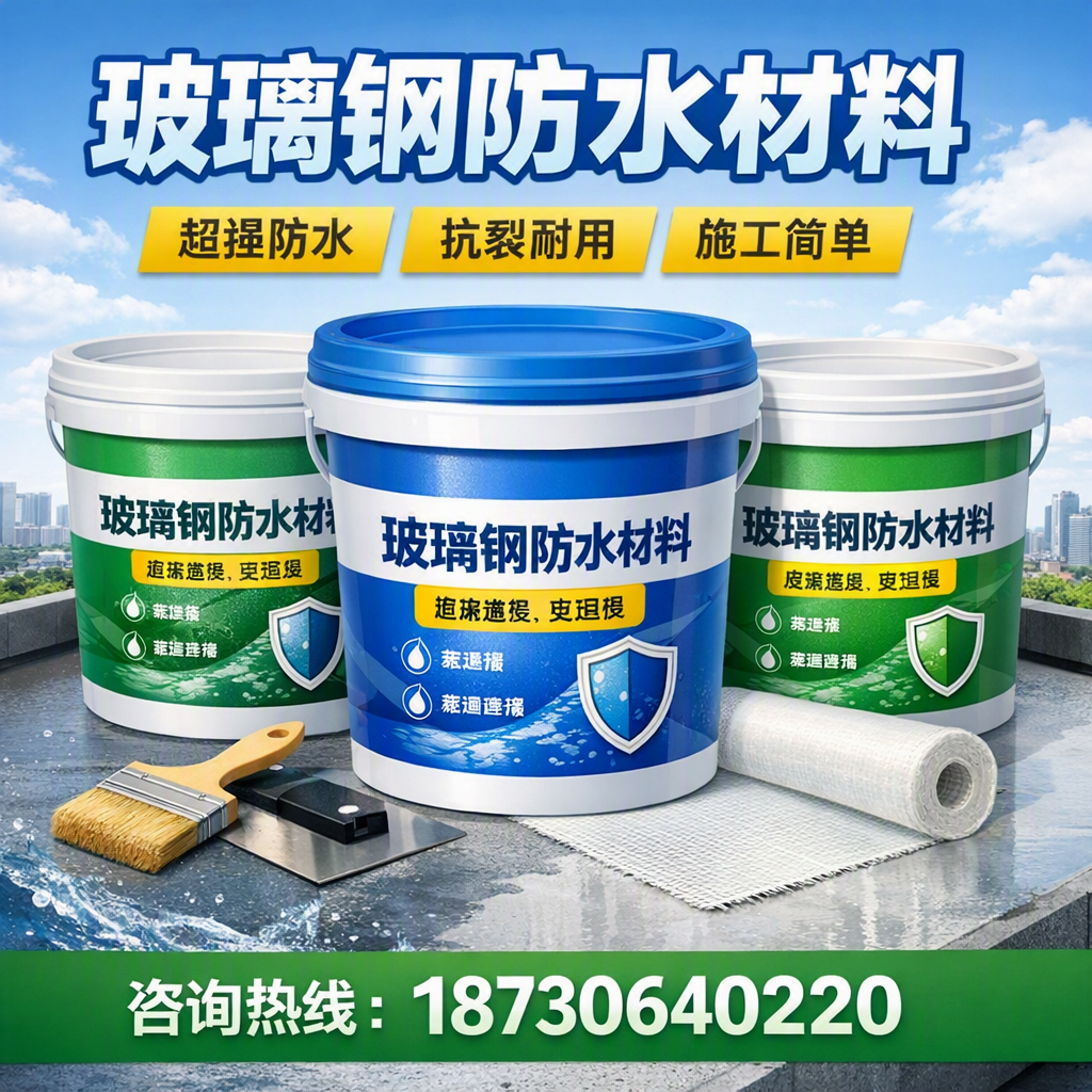 了解玻璃钢防水材料的市场趋势，哈密 企业不可不知